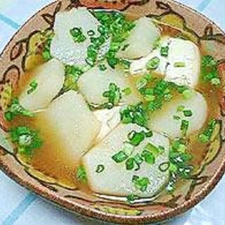 大根と豆腐と揚げのヒタヒタ煮